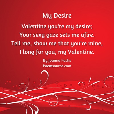Poems love short valentine 27 Valentine's