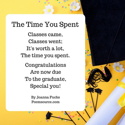 Graduation Poems They Ll Always Remember You Cared